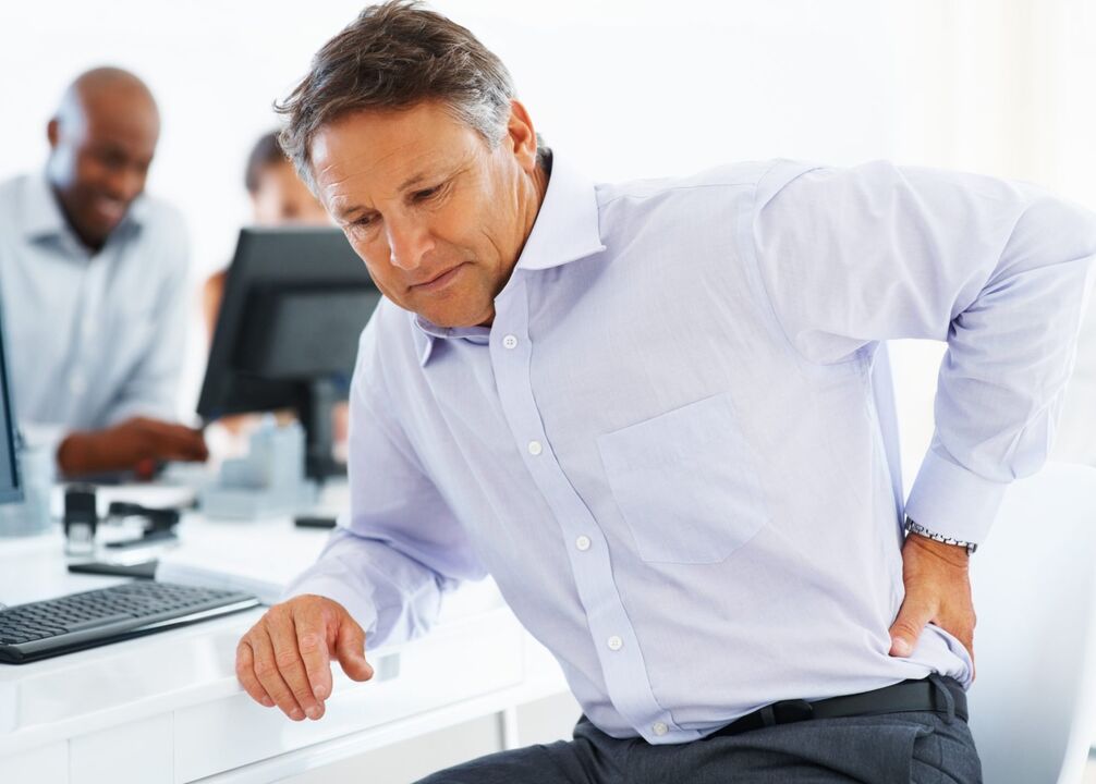 dolor de espalda con prostatitis